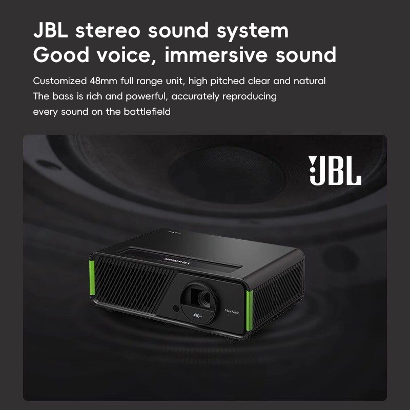 Home Cinema Jbl - Projetor ViewSonic TK9 4K UHD DLP