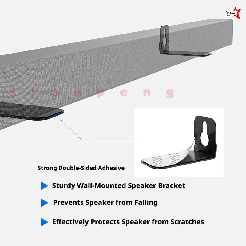 Home Cinema Jbl - Suporte de parede universal para soundbar