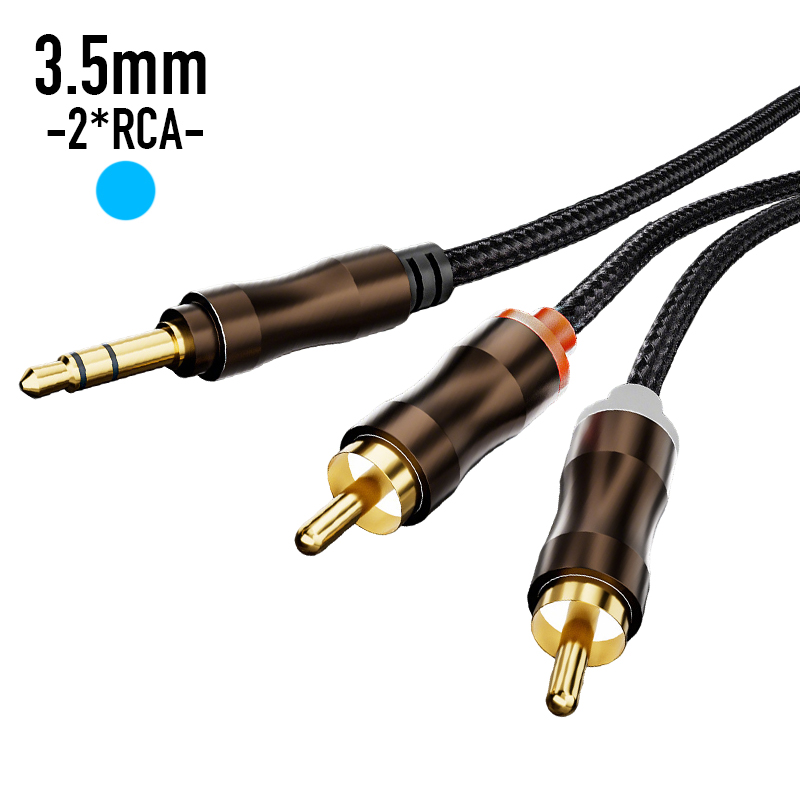 Home Cinema Tv - Cabo de Áudio Auxiliar RCA para