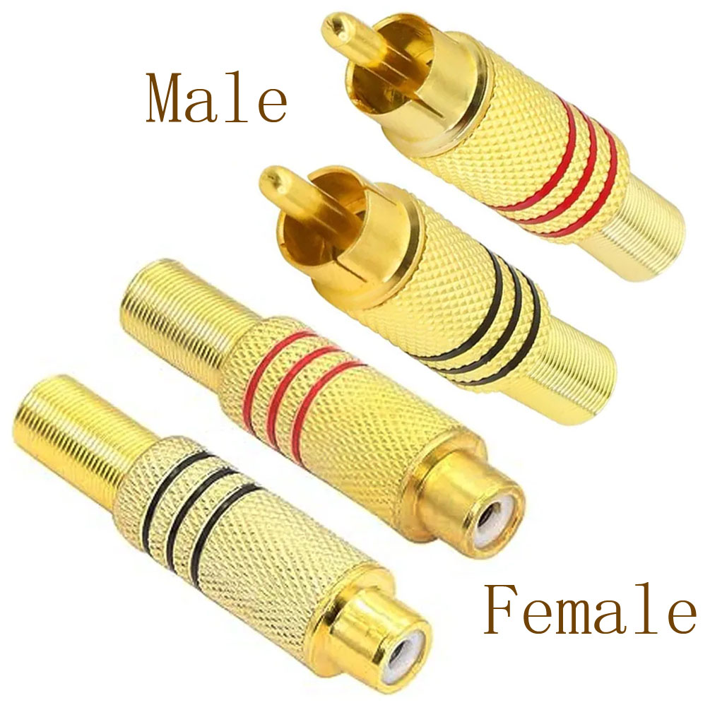Audio Home Cinema - Conector de Áudio e Vídeo RCA