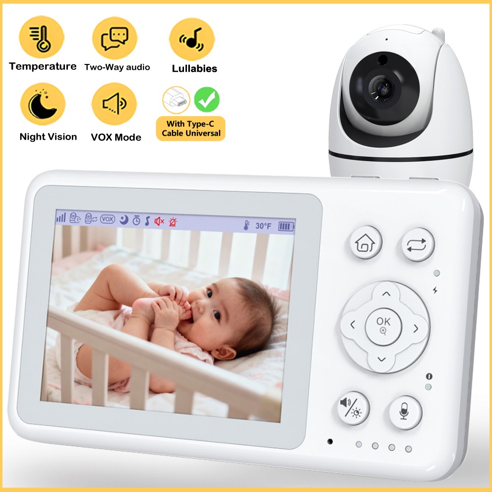Home Cinema Wireless - Monitor de vídeo para bebés com