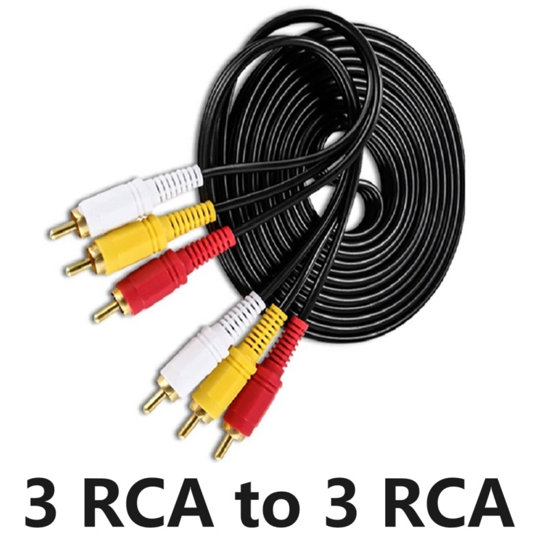 Cabo AV Composto 3RCA para 3RC - Home Cinema Tv avaliação e preço