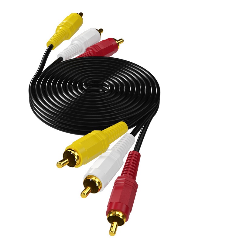 Cabo AV Composto 3RCA para 3RC - Home Cinema Tv avaliação e preço