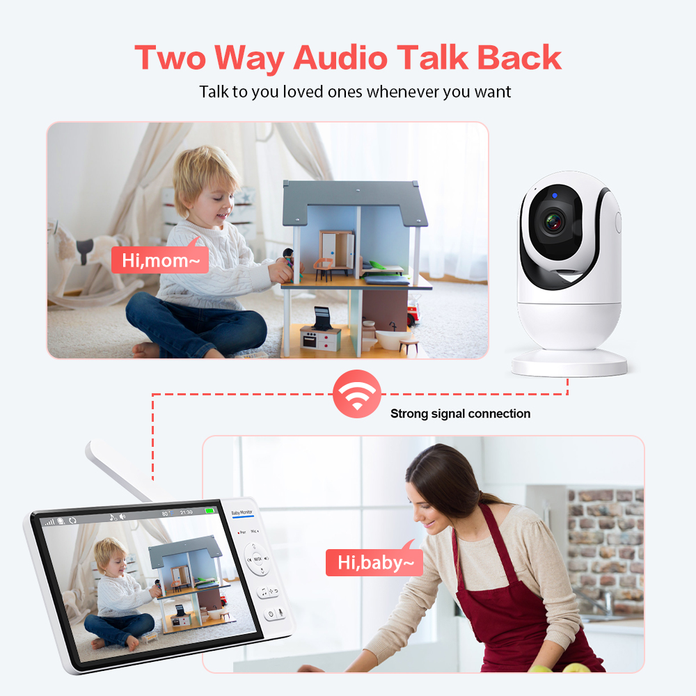 Monitor de vídeo para bebês, 7 - Home Cinema Wireless avaliação e preço