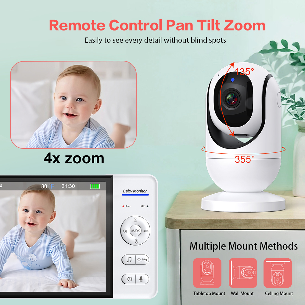 Monitor de vídeo para bebês, 7 - Home Cinema Wireless avaliação e preço