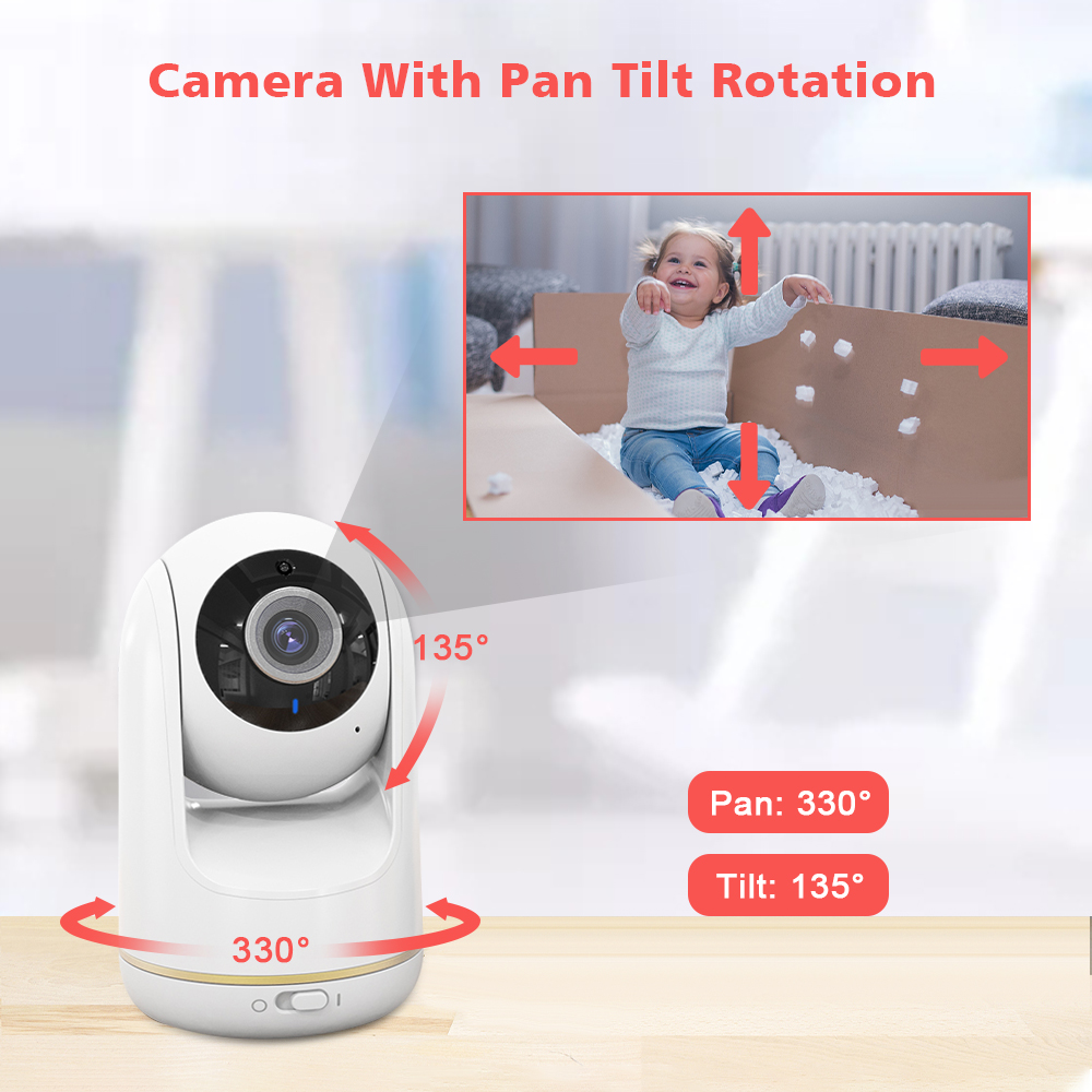 Monitor do bebê VB803 exposiçã - Home Cinema Wireless avaliação e preço