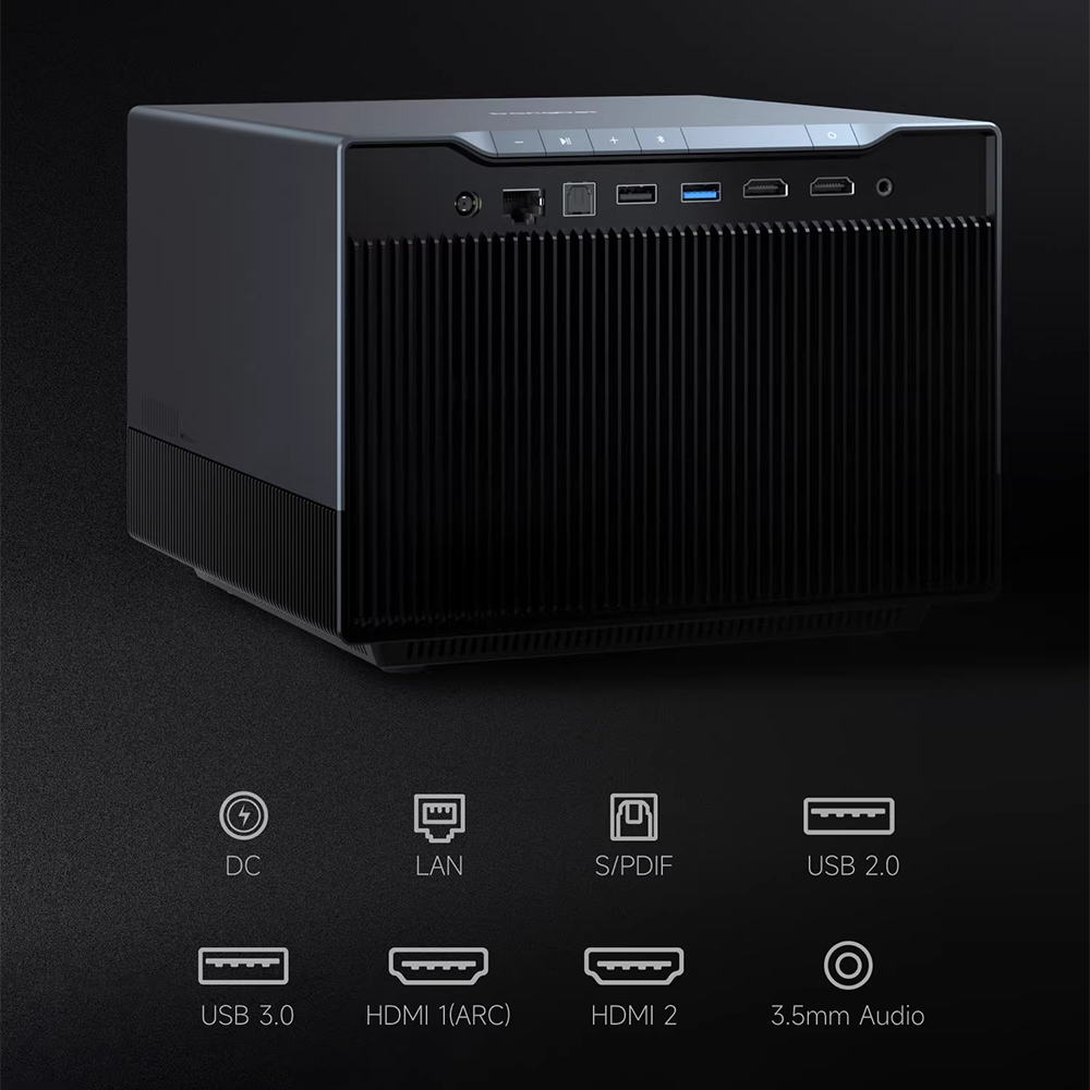 Projetor Dangbei F6 DLP 4K com - Audio Home Cinema avaliação e preço
