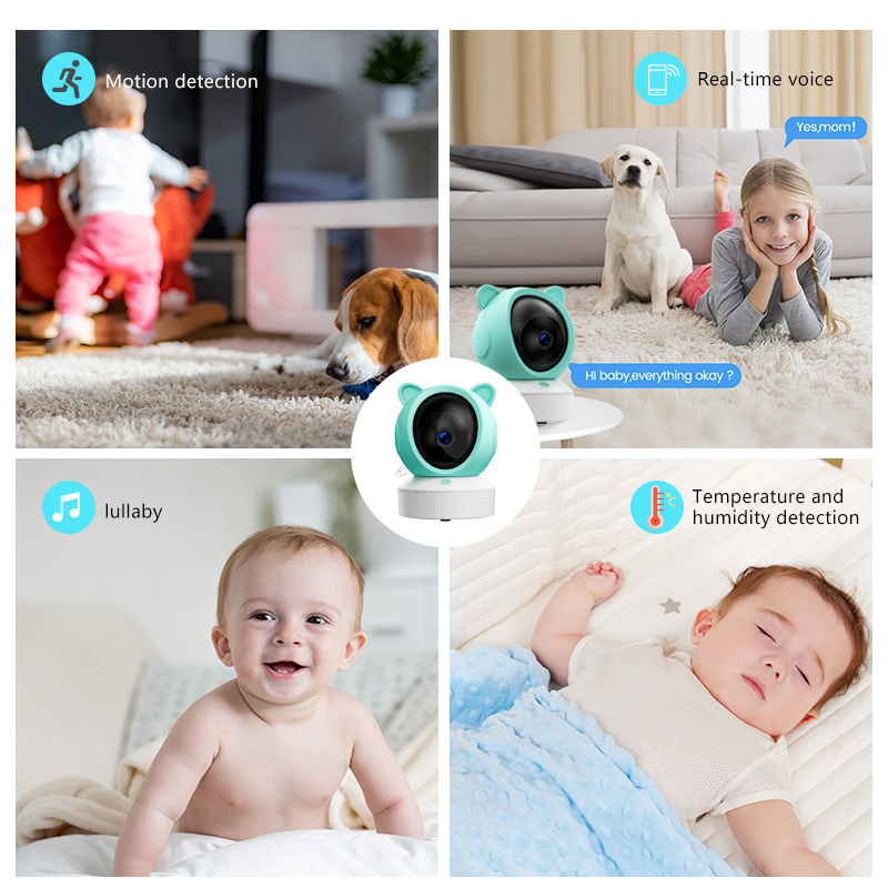 Danmini 1080p monitor do bebê  - Home Cinema Wireless avaliação e preço