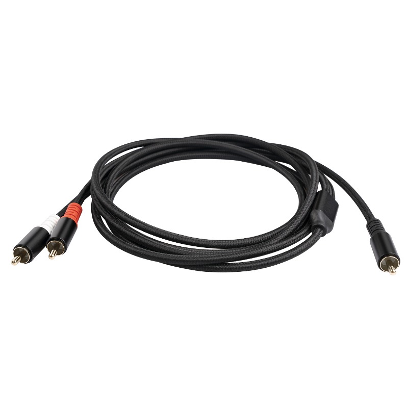 1/2/3m 1 rca macho para 2 rca  - Audio Home Cinema avaliação e preço
