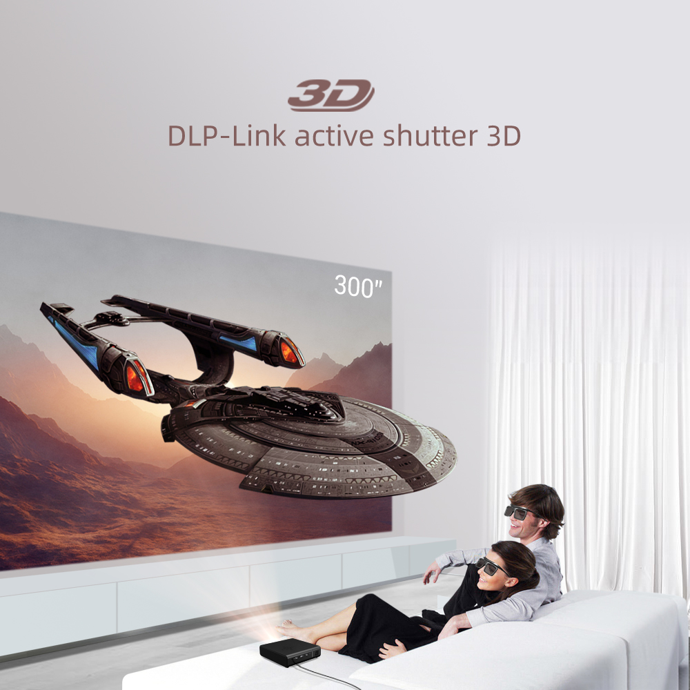 Projetor BYINTEK U30 Top de Ve - Home Cinema Wireless avaliação e preço